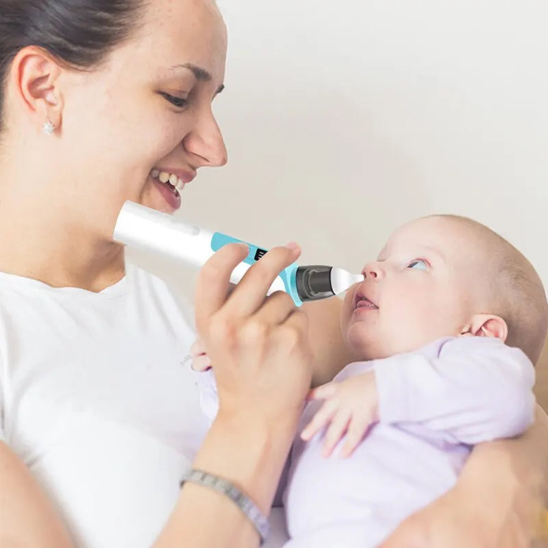 Aspirador Nasal - Desobstrui, limpa e melhora a Rinite - Bebês e adultos